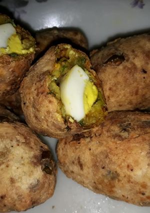 A picture of Stuffed Egg Kabab.