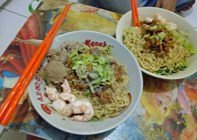 Mie ayam kecap ala ala