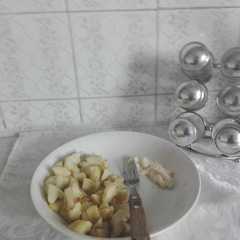 Una foto de Papas "horneadas" al MICROONDAS