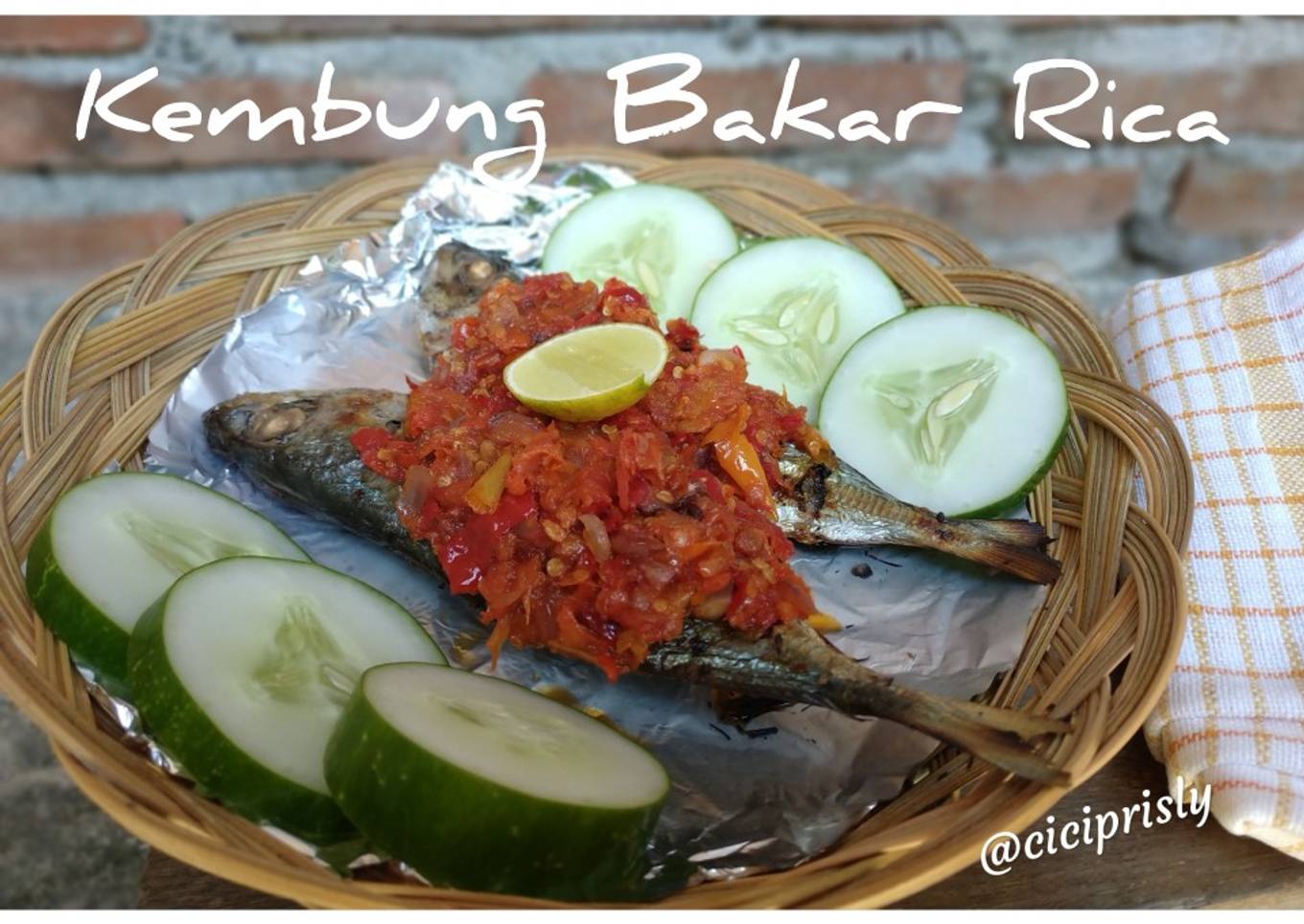 Langkah Mudah untuk Menyiapkan Kembung Bakar Rica, Sempurna