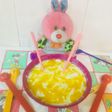 Porridge with mangoes purée