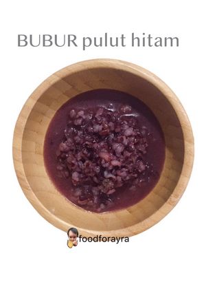 Gambar Bubur Pulut Hitam