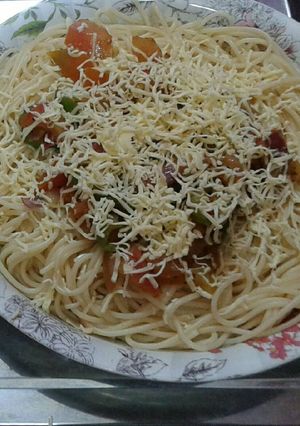 صورة لوصفة معكرونه ع طريقتي 🍝