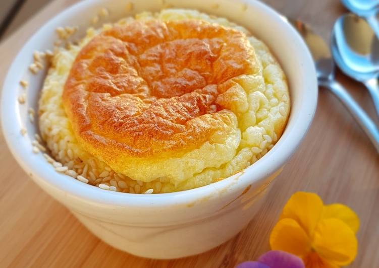 Recette De Soufflé au Comté et graines de sésame