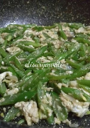 Foto resep Oseng Buncis Telur