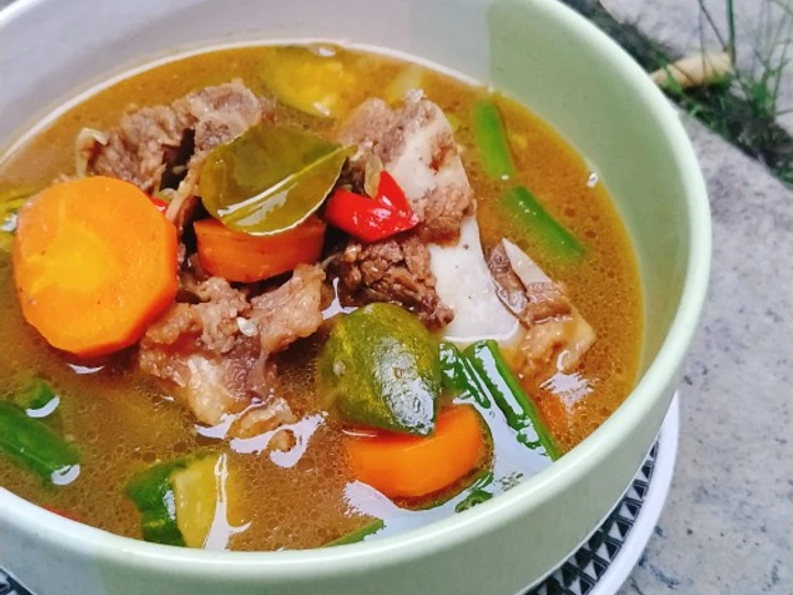 Langkah Gampang Membuat Resep Asem Asem Balungan Sapi Anti Ribet, Lezat