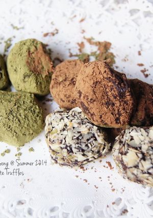 法式松露巧克力 Chocolate Truffles 的食譜成品照片