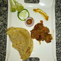 A picture of Chicken tika.