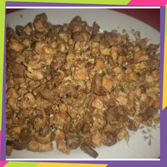 A picture of Chicken sisig.