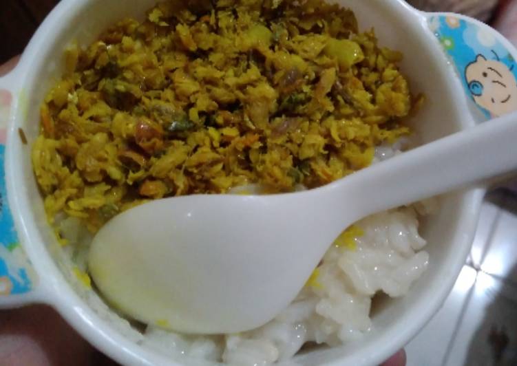 Cara Gampang Menyiapkan Mpasi Abon Ikan Kembung Anti Gagal