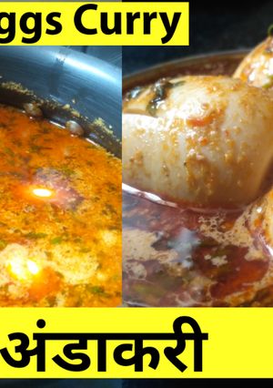 A picture of Restaurant Style Eggs Curry.