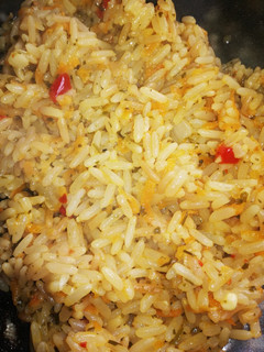 Una foto de Arroz con verdura