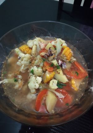 Foto resep Sayur sop cumi-cumi