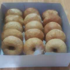 รูปของ Donat pisang metode autolisis