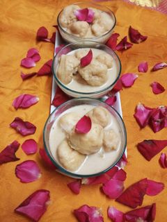 বিউলি ডালের দুধ রসবড়া(biulir daler doodh rasbora recipe in Bengali) রেসিপির প্রধান ছবি