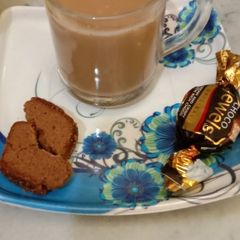 A picture of Masala tea.