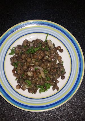 Une photo de Salade de lentilles
