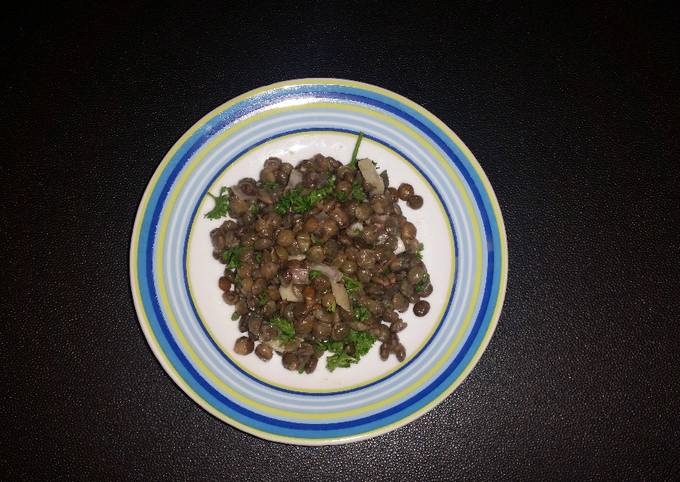 Salade de lentilles