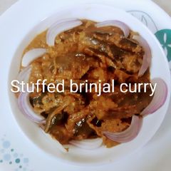 #gutti vankaya(stuffedbrinjal curry) A picture of #gutti vankaya(stuffedbrinjal curry).