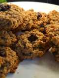 Galletas de avena y banana