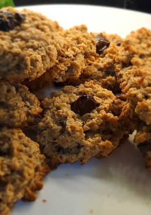 Una foto de Galletas de avena y banana