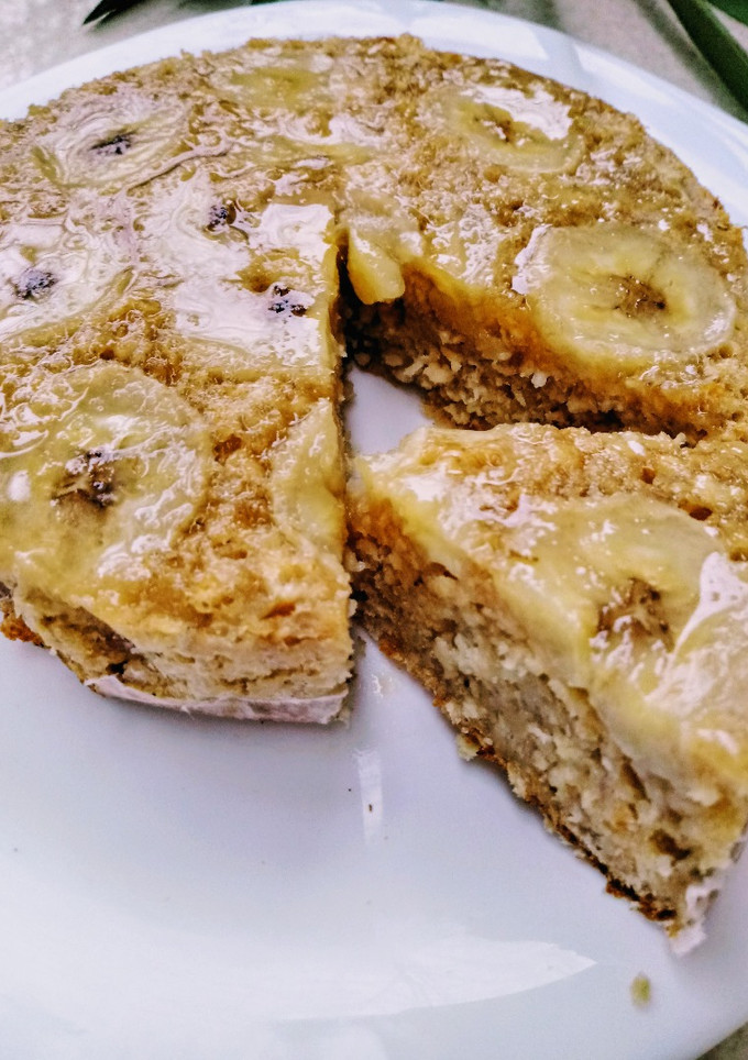 Una foto de Torta de banana, sin harina