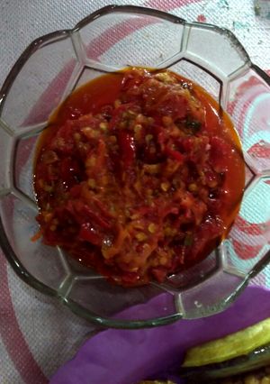 Foto resep 010. Sambal