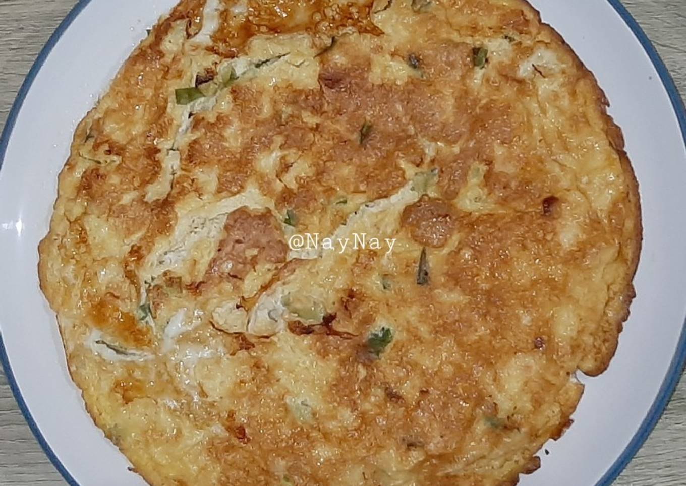 Dadar Telur Tahu