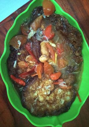 Foto resep Telur mata sapi kuah asam