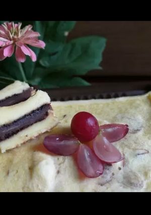 Foto resep Brownies pumpkin kukus lapis
