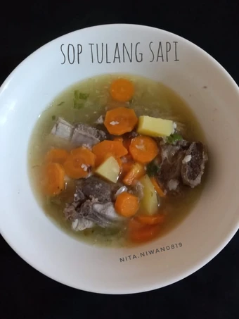 Cara Mudah Membikin Resep Sop Tulang Sapi yang Bikin Ngiler Anti Ribet, Lezat
