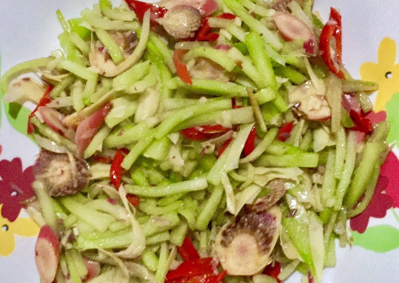 Tumis Labu Kecombrang