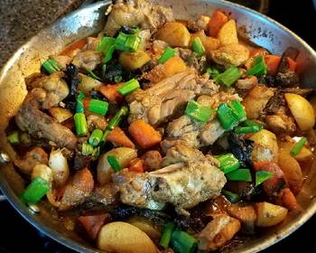 Best Recipe Spicy braised chicken and potatoes  Restaurant Style