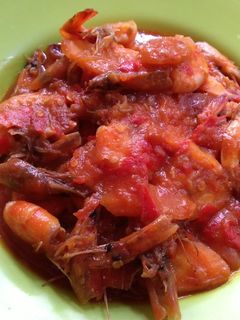 Foto resep Udang saus padang