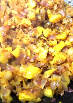 A picture of Recipe of aloo pyaaj ki subji.
