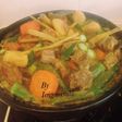 Kare daging sapi kentang wortel dan Okra