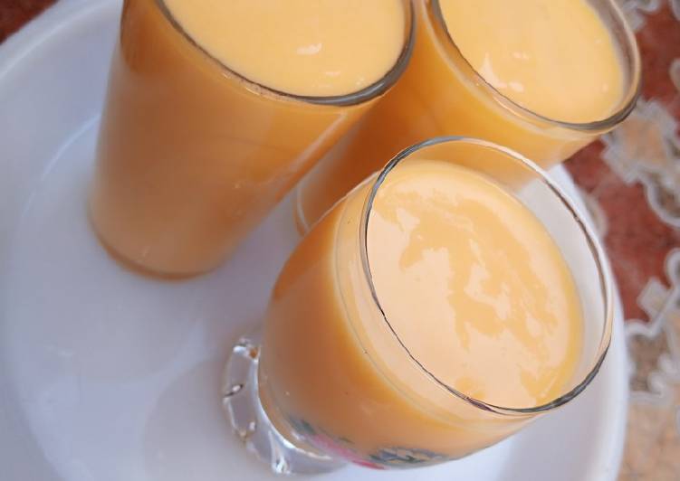 Easiest Way to Prepare Homemade Mango lassi