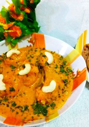 A picture of Malai kofta.