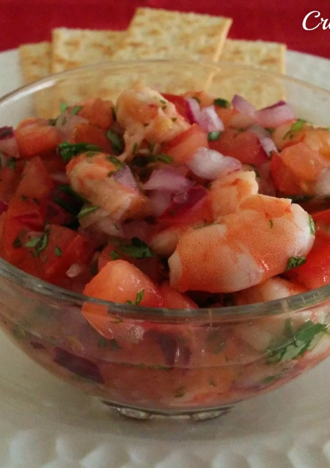 Una foto de Ceviche de camarón