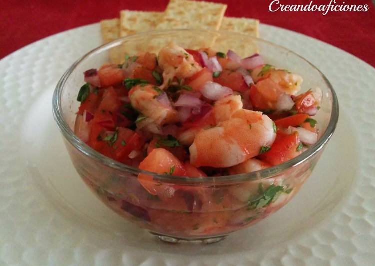 Ceviche de camarón