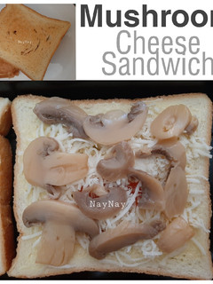 Foto resep Mushroom Cheese Sandwich