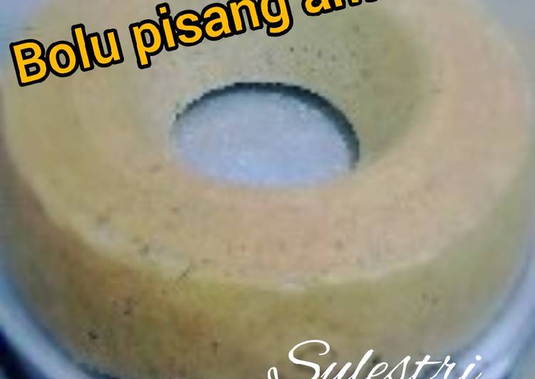 Resep Bolu pisang ambon Anti Gagal