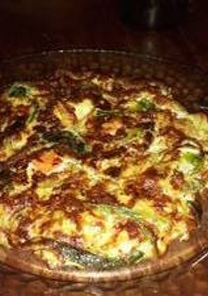 Una foto de Tortilla de zapallitos