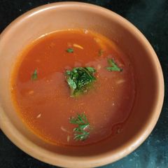 A picture of Tomato soup.