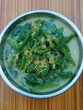 Juhu Dawen Baluh (sayur daun labu)