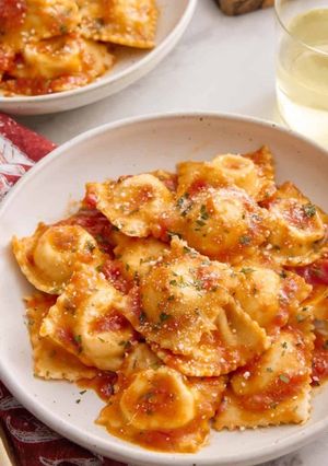 A picture of Italian Ravioli.