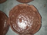 تارت بكريمة الشكلاطة والفول السوداني