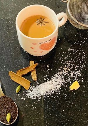 A picture of Masala Chai.