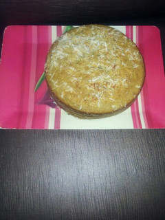 A picture of Plantain cake.