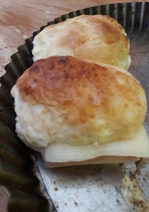 Una foto de Chips de jamón y queso